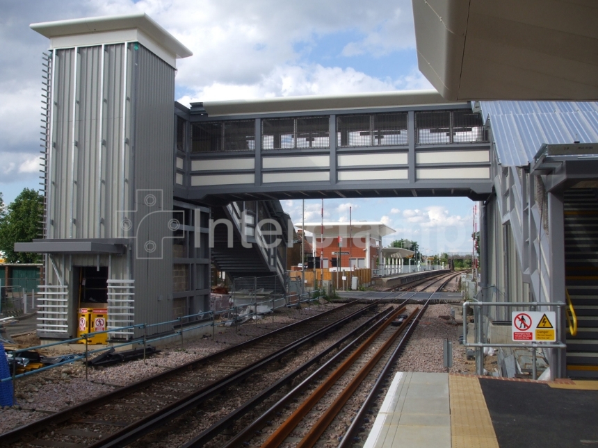 Galvanised Railway Station Safety Guardrailing